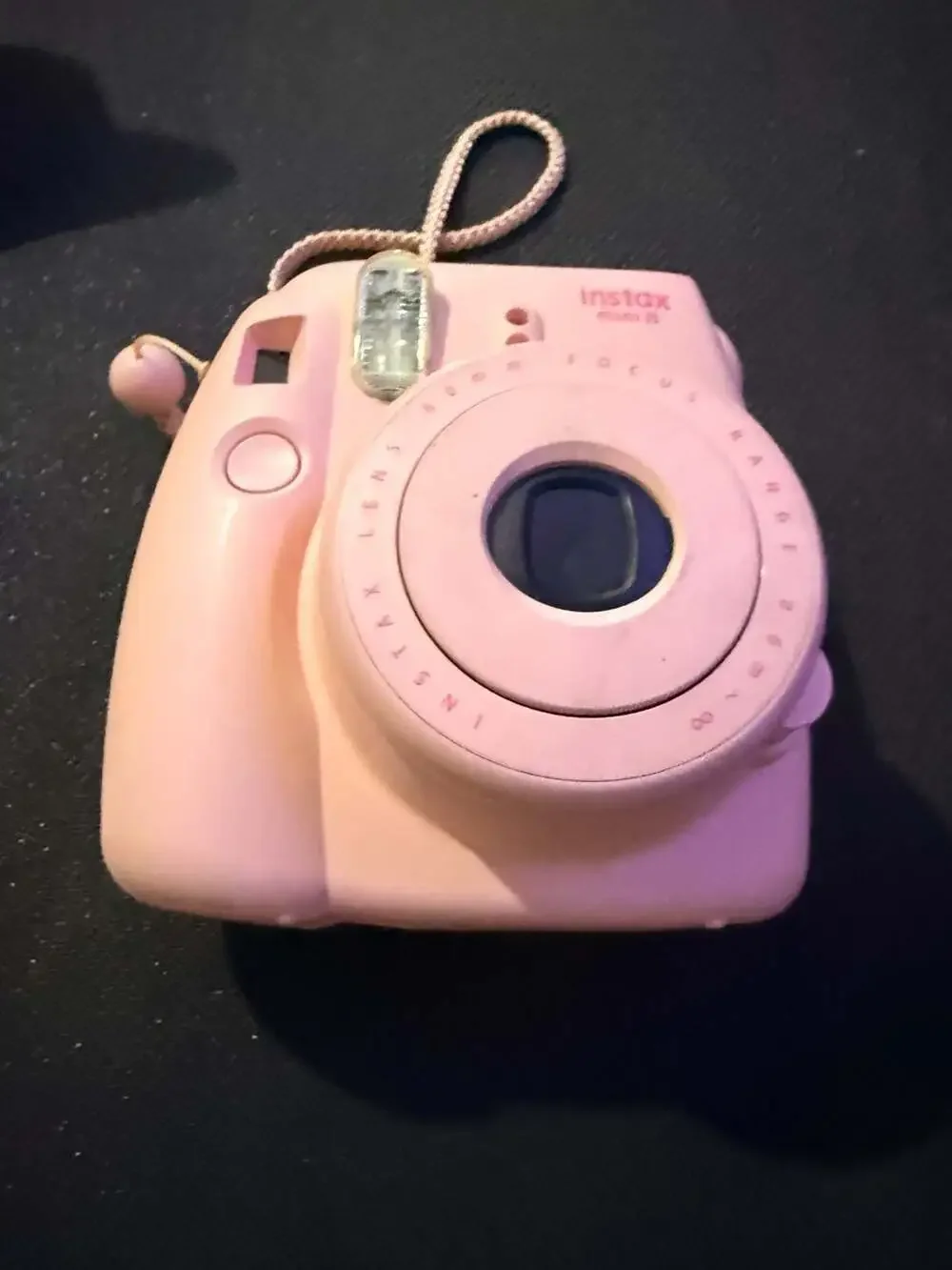 Fujifilm Instax Mini 8 Instant Film Camera in Pink with Matching Fabric Case